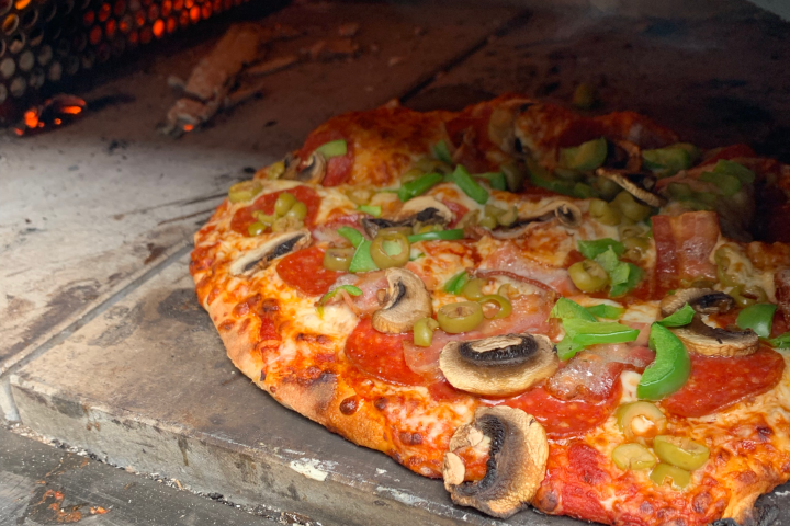 wood fired pizza