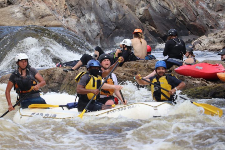 whitewater rafting