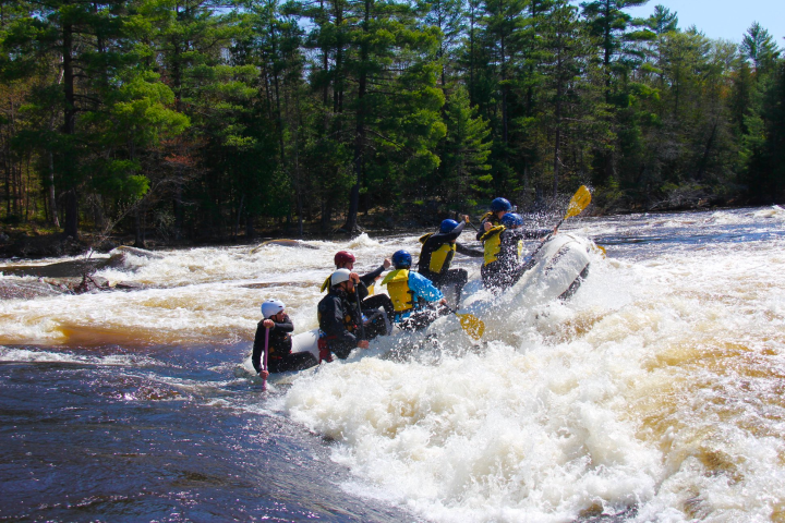 white water rafting